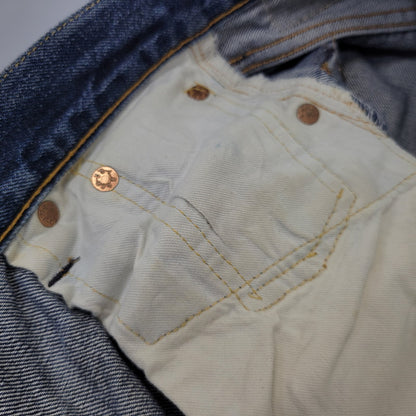 【中古品】【メンズ】 Levi's リーバイス BIG E 501XX DENIM PANTS 501-0003 デニムパンツ ジーンズ 刻印555 USA製 157-260702-as-17-izu サイズ：29×36 カラー：インディゴ 万代Net店