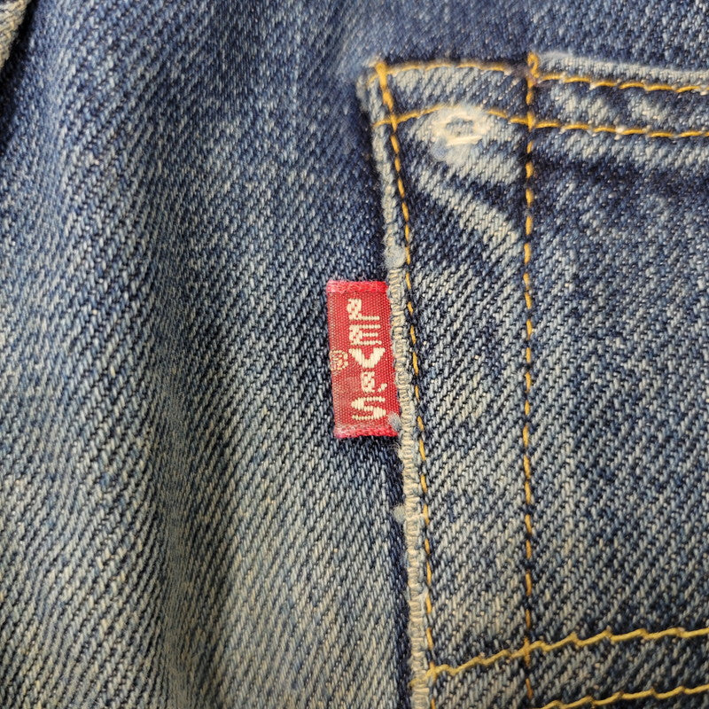 【中古品】【メンズ】 Levi's リーバイス BIG E 501XX DENIM PANTS 501-0003 デニムパンツ ジーンズ 刻印555 USA製 157-260702-as-17-izu サイズ：29×36 カラー：インディゴ 万代Net店