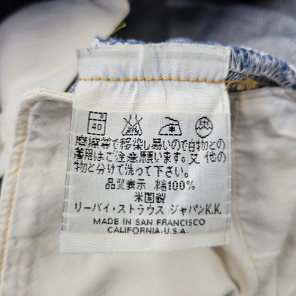 【中古品】【メンズ】 Levi's リーバイス BIG E 501XX DENIM PANTS 501-0003 デニムパンツ ジーンズ 刻印555 USA製 157-260702-as-17-izu サイズ：29×36 カラー：インディゴ 万代Net店