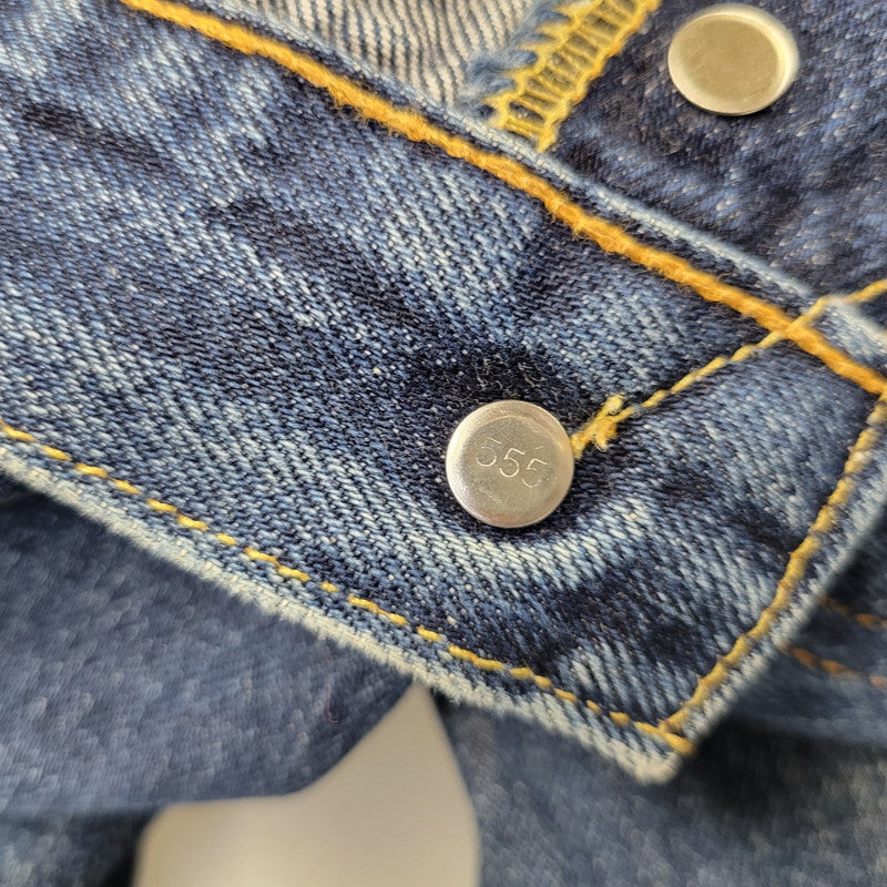 【中古品】【メンズ】 Levi's リーバイス BIG E 501XX DENIM PANTS 501-0003 デニムパンツ ジーンズ 刻印555 USA製 157-260702-as-17-izu サイズ：29×36 カラー：インディゴ 万代Net店