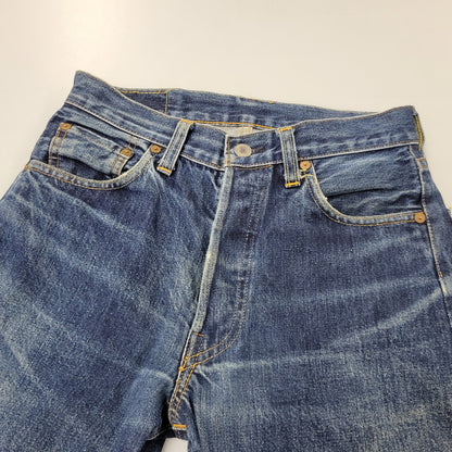 【中古品】【メンズ】 Levi's リーバイス BIG E 501XX DENIM PANTS 501-0003 デニムパンツ ジーンズ 刻印555 USA製 157-260702-as-17-izu サイズ：29×36 カラー：インディゴ 万代Net店