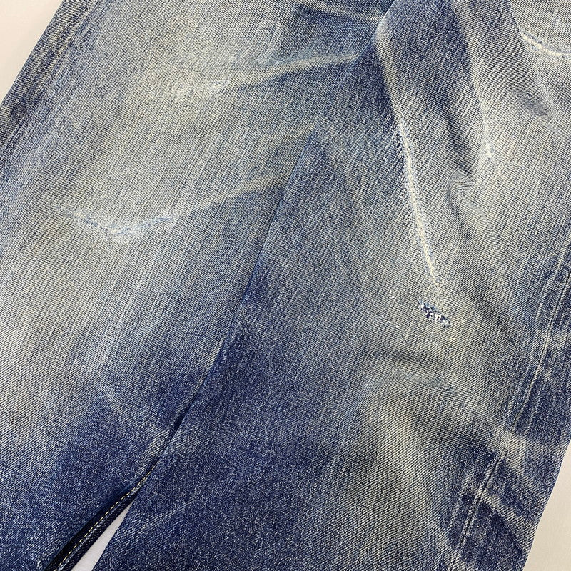【現状渡し品】【メンズ】 LEVI'S リーバイス 44501-0022 刻印555 USA製 大戦MODEL復刻 BIG E 501XX ビッグE デニム パンツ ボトムス 157-260703-kh-01-izu サイズ：30×36 カラー：インディゴ 万代Net店