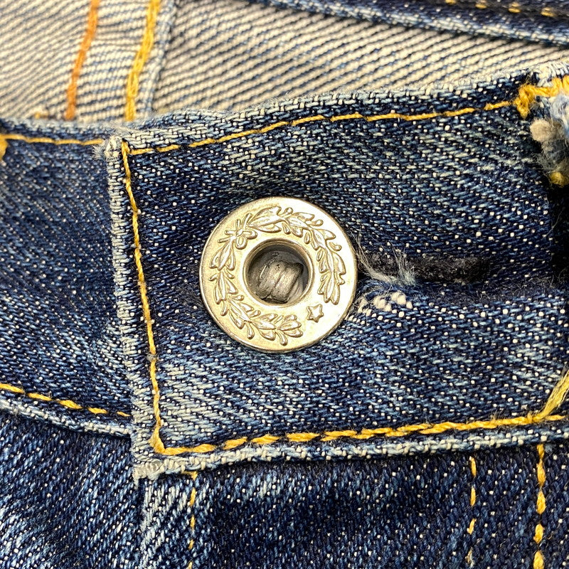 【現状渡し品】【メンズ】 LEVI'S リーバイス 44501-0022 刻印555 USA製 大戦MODEL復刻 BIG E 501XX ビッグE デニム パンツ ボトムス 157-260703-kh-01-izu サイズ：30×36 カラー：インディゴ 万代Net店