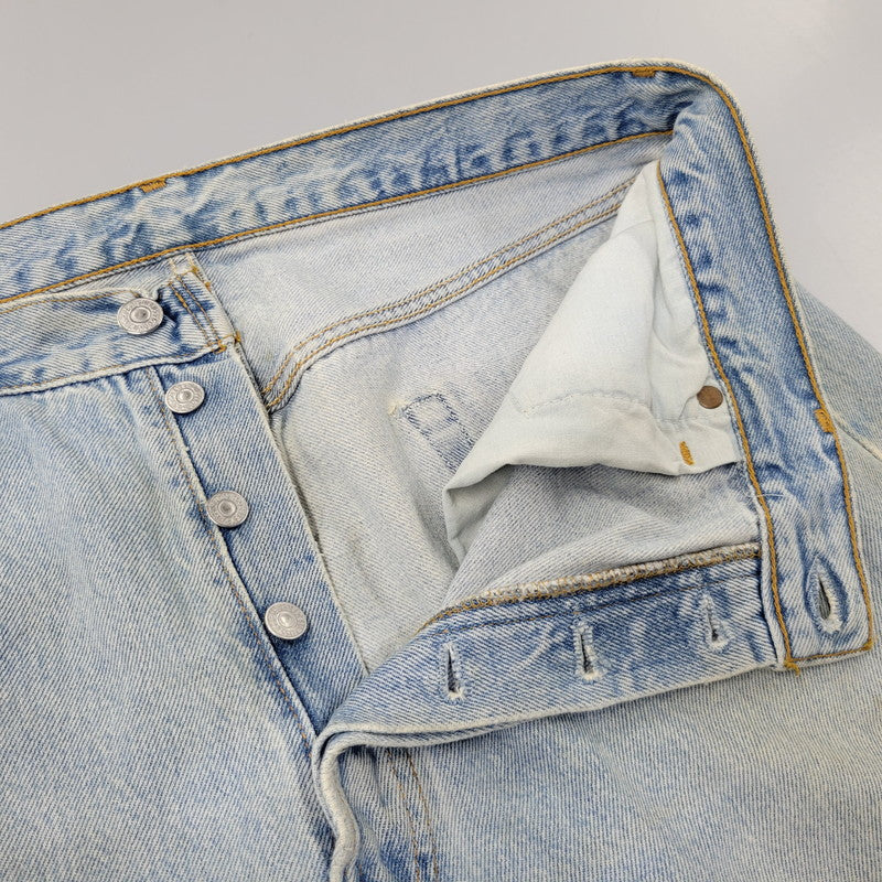 【中古品】【メンズ】 Levi's リーバイス 501 DENIM PANTS 501-0134 デニムパンツ 刻印544 USA製 ジーンズ 157-260707-as-02-izu サイズ：36×30 カラー：ライトインディゴ 万代Net店