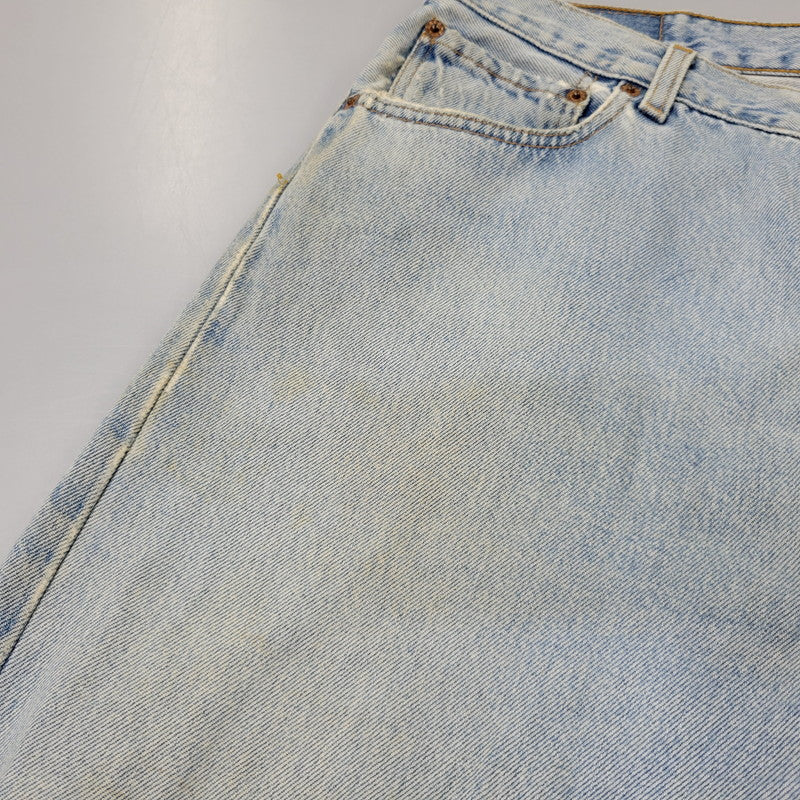 【中古品】【メンズ】 Levi's リーバイス 501 DENIM PANTS 501-0134 デニムパンツ 刻印544 USA製 ジーンズ 157-260707-as-02-izu サイズ：36×30 カラー：ライトインディゴ 万代Net店