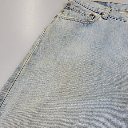 【中古品】【メンズ】 Levi's リーバイス 501 DENIM PANTS 501-0134 デニムパンツ 刻印544 USA製 ジーンズ 157-260707-as-02-izu サイズ：36×30 カラー：ライトインディゴ 万代Net店