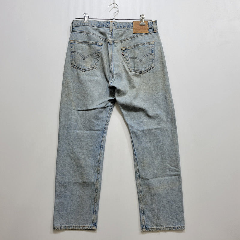 【中古品】【メンズ】 Levi's リーバイス 501 DENIM PANTS 501-0134 デニムパンツ 刻印544 USA製 ジーンズ 157-260707-as-02-izu サイズ：36×30 カラー：ライトインディゴ 万代Net店