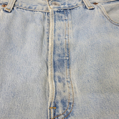 【中古品】【メンズ】 Levi's リーバイス 501 DENIM PANTS 501-0134 デニムパンツ 刻印544 USA製 ジーンズ 157-260707-as-02-izu サイズ：36×30 カラー：ライトインディゴ 万代Net店