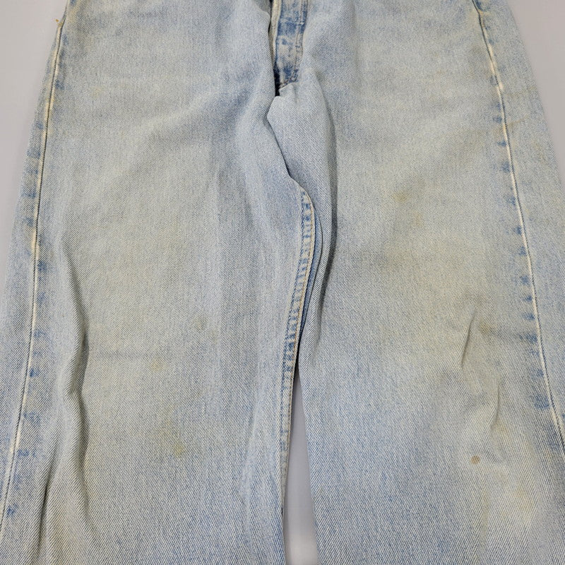 【中古品】【メンズ】 Levi's リーバイス 501 DENIM PANTS 501-0134 デニムパンツ 刻印544 USA製 ジーンズ 157-260707-as-02-izu サイズ：36×30 カラー：ライトインディゴ 万代Net店