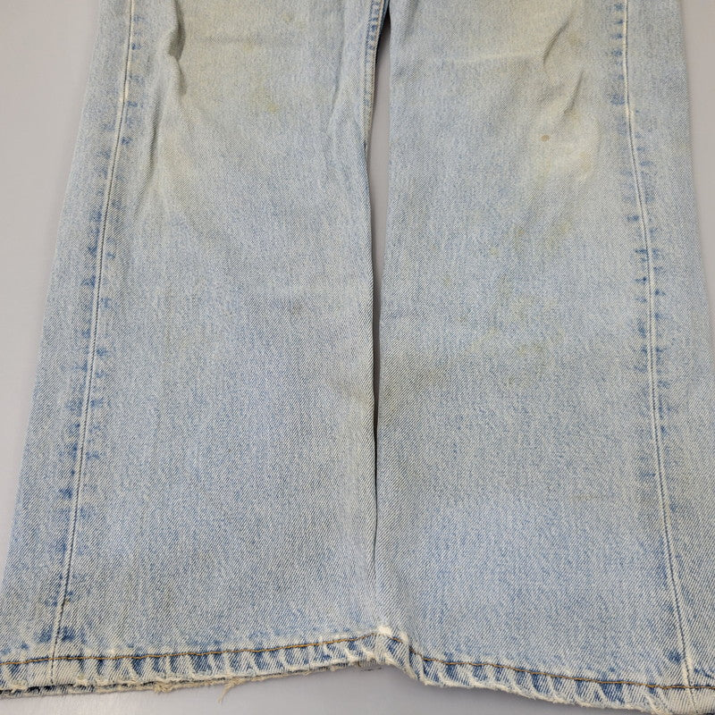 【中古品】【メンズ】 Levi's リーバイス 501 DENIM PANTS 501-0134 デニムパンツ 刻印544 USA製 ジーンズ 157-260707-as-02-izu サイズ：36×30 カラー：ライトインディゴ 万代Net店