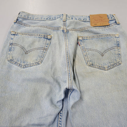 【中古品】【メンズ】 Levi's リーバイス 501 DENIM PANTS 501-0134 デニムパンツ 刻印544 USA製 ジーンズ 157-260707-as-02-izu サイズ：36×30 カラー：ライトインディゴ 万代Net店
