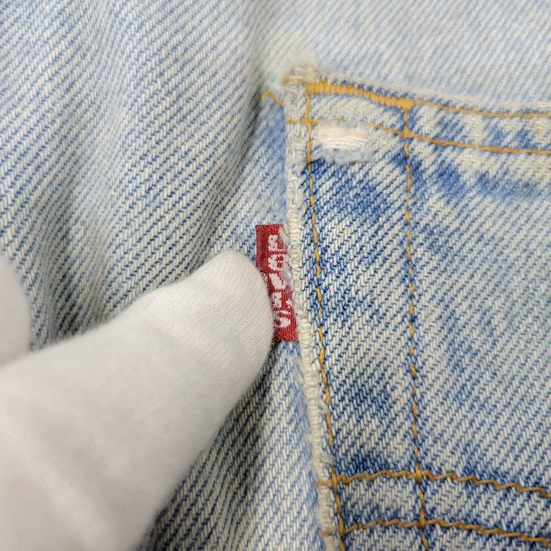 【中古品】【メンズ】 Levi's リーバイス 501 DENIM PANTS 501-0134 デニムパンツ 刻印544 USA製 ジーンズ 157-260707-as-02-izu サイズ：36×30 カラー：ライトインディゴ 万代Net店