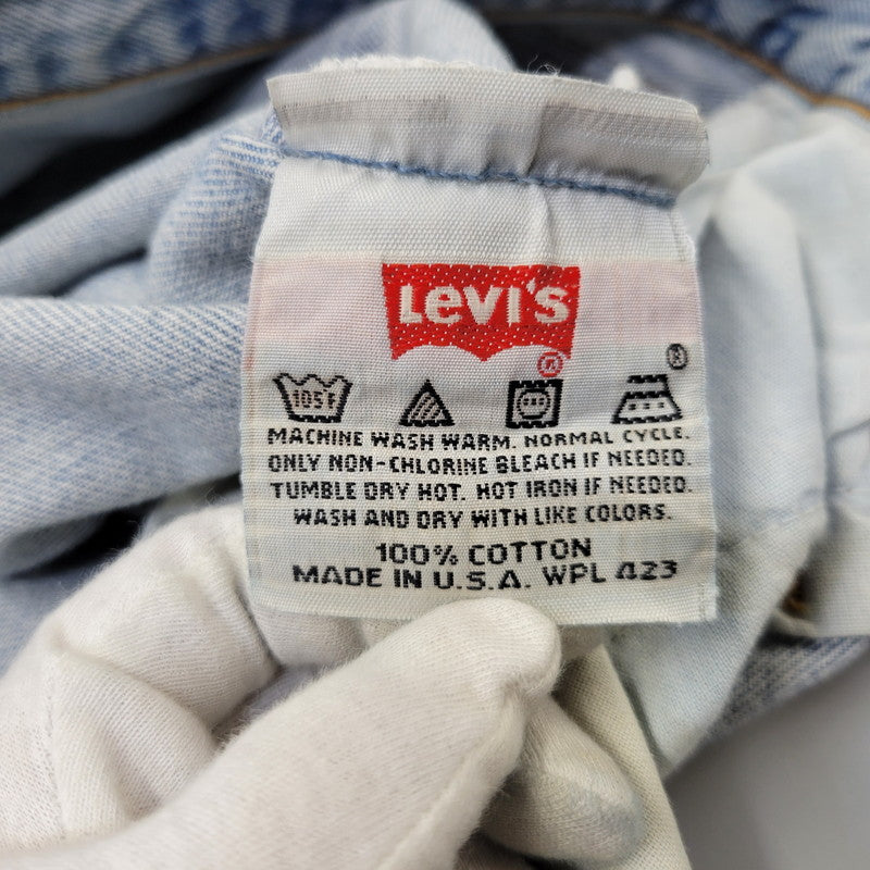 【中古品】【メンズ】 Levi's リーバイス 501 DENIM PANTS 501-0134 デニムパンツ 刻印544 USA製 ジーンズ 157-260707-as-02-izu サイズ：36×30 カラー：ライトインディゴ 万代Net店