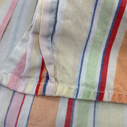 【中古品】【メンズ】 LAUREN RALPH LAUREN ローレン ラルフ ローレン MULTI STRIPE S/S SHIRT マルチ ストライプ ショートスリーブ シャツ 半袖 146-260729-as-12-izu サイズ：M カラー：マルチカラー 万代Net店