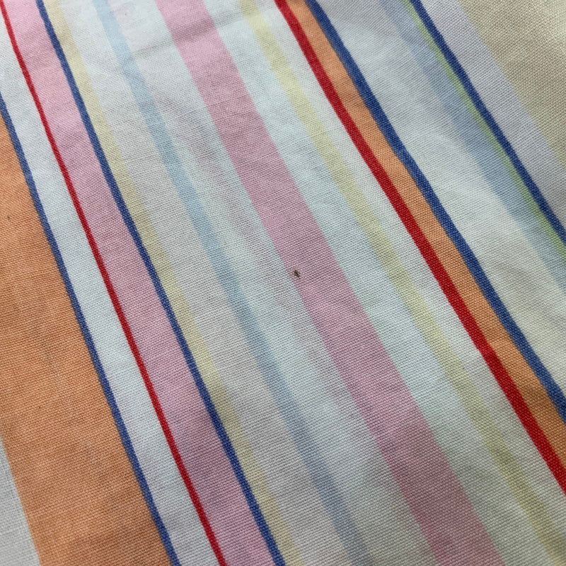 【中古品】【メンズ】 LAUREN RALPH LAUREN ローレン ラルフ ローレン MULTI STRIPE S/S SHIRT マルチ ストライプ ショートスリーブ シャツ 半袖 146-260729-as-12-izu サイズ：M カラー：マルチカラー 万代Net店