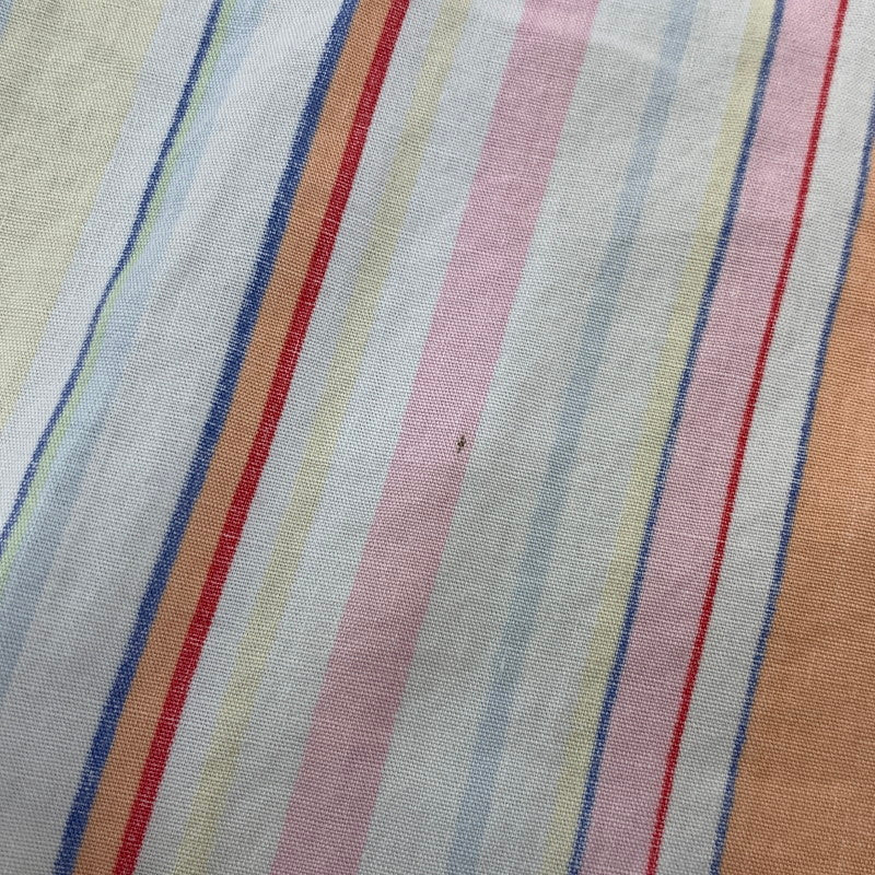 【中古品】【メンズ】 LAUREN RALPH LAUREN ローレン ラルフ ローレン MULTI STRIPE S/S SHIRT マルチ ストライプ ショートスリーブ シャツ 半袖 146-260729-as-12-izu サイズ：M カラー：マルチカラー 万代Net店