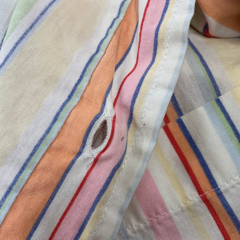 【中古品】【メンズ】 LAUREN RALPH LAUREN ローレン ラルフ ローレン MULTI STRIPE S/S SHIRT マルチ ストライプ ショートスリーブ シャツ 半袖 146-260729-as-12-izu サイズ：M カラー：マルチカラー 万代Net店