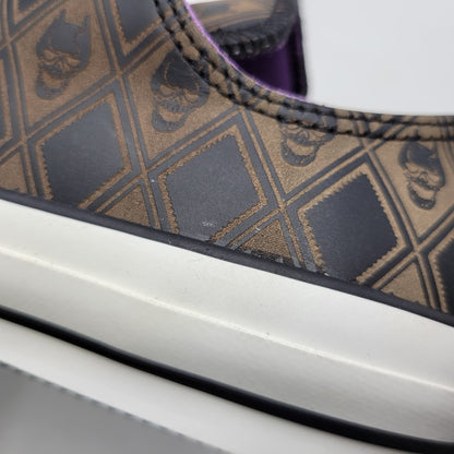 【中古品】【メンズ】 CONVERSE コンバース× ジョジョの奇妙な冒険 1CK800 ダイヤモンドは砕けない ALL STAR 100 OX JO オールスター 吉良吉影 スニーカー シューズ 靴 162-260702-cs-17-izu サイズ：26.5cm カラー：ブラウン 万代Net店