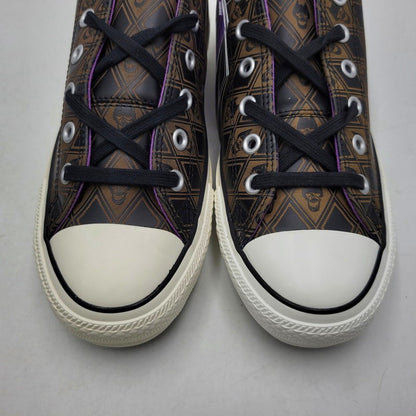 【中古品】【メンズ】 CONVERSE コンバース× ジョジョの奇妙な冒険 1CK800 ダイヤモンドは砕けない ALL STAR 100 OX JO オールスター 吉良吉影 スニーカー シューズ 靴 162-260702-cs-17-izu サイズ：26.5cm カラー：ブラウン 万代Net店