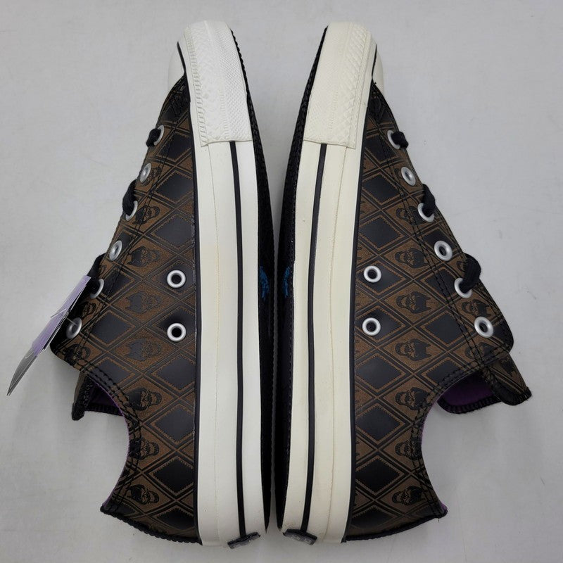 【中古品】【メンズ】 CONVERSE コンバース× ジョジョの奇妙な冒険 1CK800 ダイヤモンドは砕けない ALL STAR 100 OX JO オールスター 吉良吉影 スニーカー シューズ 靴 162-260702-cs-17-izu サイズ：26.5cm カラー：ブラウン 万代Net店