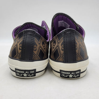 【中古品】【メンズ】 CONVERSE コンバース× ジョジョの奇妙な冒険 1CK800 ダイヤモンドは砕けない ALL STAR 100 OX JO オールスター 吉良吉影 スニーカー シューズ 靴 162-260702-cs-17-izu サイズ：26.5cm カラー：ブラウン 万代Net店