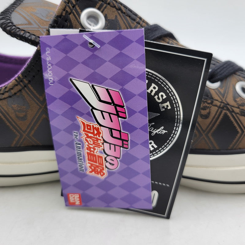 【中古品】【メンズ】 CONVERSE コンバース× ジョジョの奇妙な冒険 1CK800 ダイヤモンドは砕けない ALL STAR 100 OX JO オールスター 吉良吉影 スニーカー シューズ 靴 162-260702-cs-17-izu サイズ：26.5cm カラー：ブラウン 万代Net店