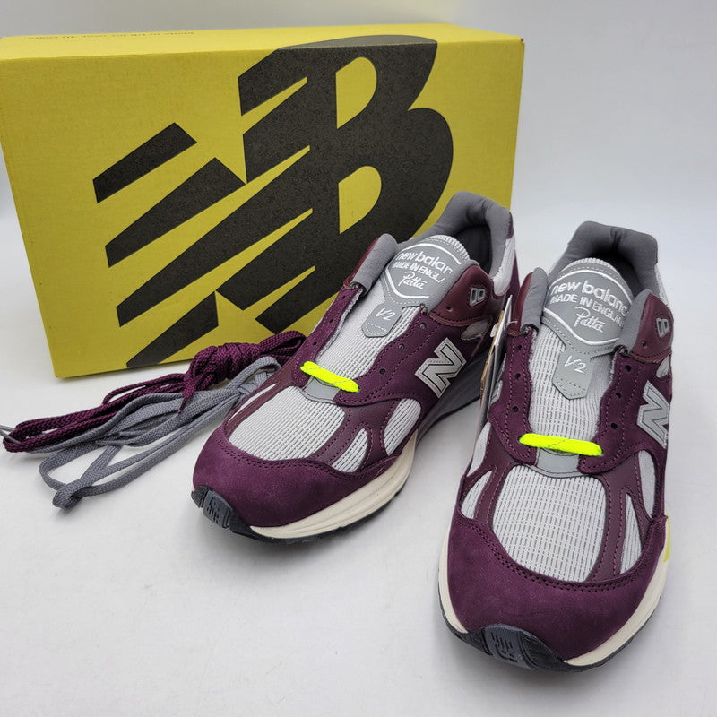【中古品】【メンズ】 NEW BALANCE × PATTA ニューバランス×パタ U991PD2 991V2 スニーカー シューズ 靴 162-260702-cs-16-izu サイズ：28cm カラー：パープル×グレー 万代Net店