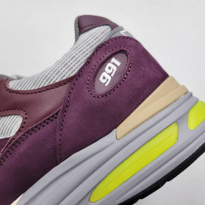 【中古品】【メンズ】 NEW BALANCE × PATTA ニューバランス×パタ U991PD2 991V2 スニーカー シューズ 靴 162-260702-cs-16-izu サイズ：28cm カラー：パープル×グレー 万代Net店