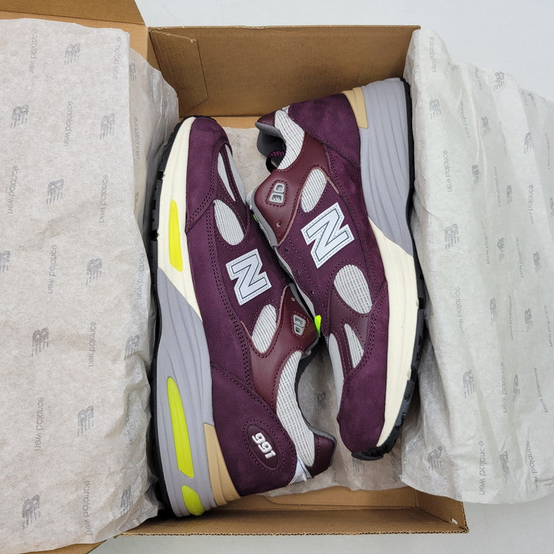【中古品】【メンズ】 NEW BALANCE × PATTA ニューバランス×パタ U991PD2 991V2 スニーカー シューズ 靴 162-260702-cs-16-izu サイズ：28cm カラー：パープル×グレー 万代Net店