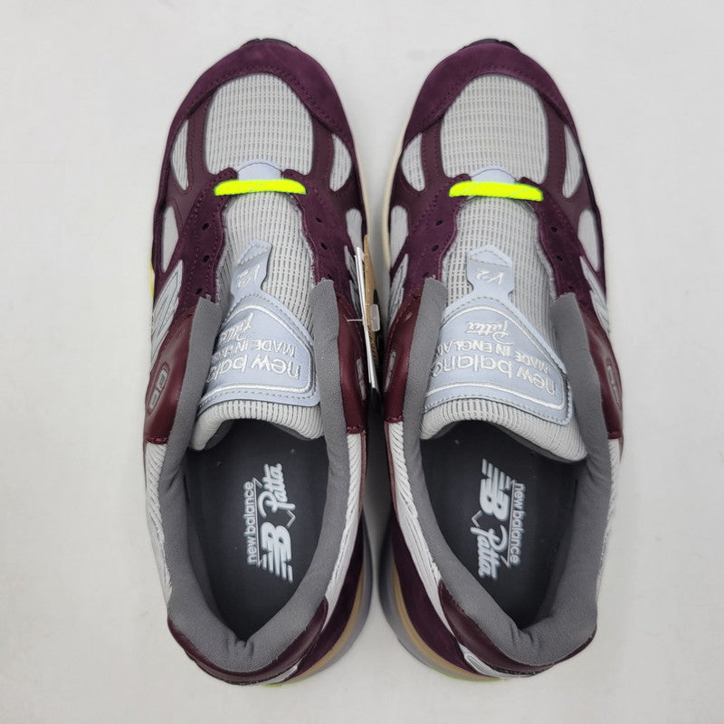 【中古品】【メンズ】 NEW BALANCE × PATTA ニューバランス×パタ U991PD2 991V2 スニーカー シューズ 靴 162-260702-cs-16-izu サイズ：28cm カラー：パープル×グレー 万代Net店