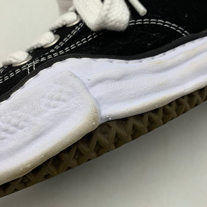 【中古品】【メンズ/レディース】 MAISON MIHARA YASUHIRO メゾンミハラヤスヒロ A01FW702 PETERSON ORIGINAL SOLE CANVAS LOWCUT SNEAKER ピーターソン オリジナル ソール キャンバス ローカット スニーカー シューズ 靴 162-260703-ya-05-izu サイズ：41 カラー：ブラック 万代Net店