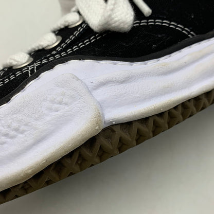【中古品】【メンズ/レディース】 MAISON MIHARA YASUHIRO メゾンミハラヤスヒロ A01FW702 PETERSON ORIGINAL SOLE CANVAS LOWCUT SNEAKER ピーターソン オリジナル ソール キャンバス ローカット スニーカー シューズ 靴 162-260703-ya-05-izu サイズ：41 カラー：ブラック 万代Net店