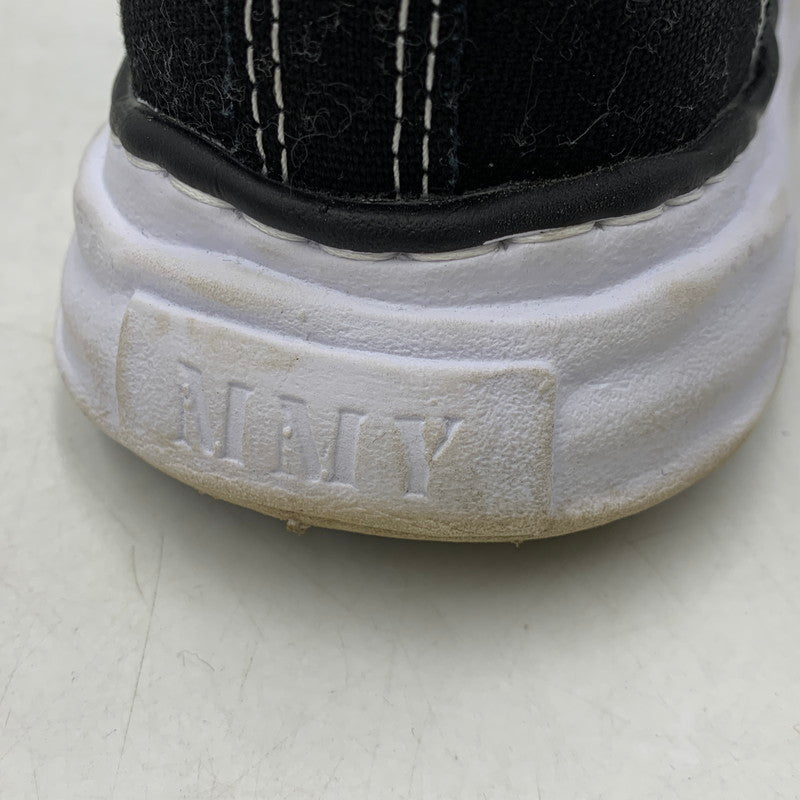 【中古品】【メンズ/レディース】 MAISON MIHARA YASUHIRO メゾンミハラヤスヒロ A01FW702 PETERSON ORIGINAL SOLE CANVAS LOWCUT SNEAKER ピーターソン オリジナル ソール キャンバス ローカット スニーカー シューズ 靴 162-260703-ya-05-izu サイズ：41 カラー：ブラック 万代Net店