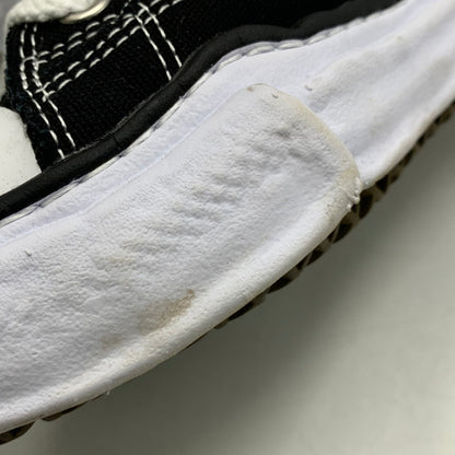 【中古品】【メンズ/レディース】 MAISON MIHARA YASUHIRO メゾンミハラヤスヒロ A01FW702 PETERSON ORIGINAL SOLE CANVAS LOWCUT SNEAKER ピーターソン オリジナル ソール キャンバス ローカット スニーカー シューズ 靴 162-260703-ya-05-izu サイズ：41 カラー：ブラック 万代Net店