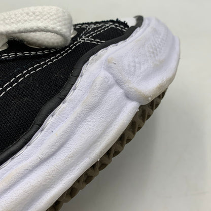【中古品】【メンズ/レディース】 MAISON MIHARA YASUHIRO メゾンミハラヤスヒロ A01FW702 PETERSON ORIGINAL SOLE CANVAS LOWCUT SNEAKER ピーターソン オリジナル ソール キャンバス ローカット スニーカー シューズ 靴 162-260703-ya-05-izu サイズ：41 カラー：ブラック 万代Net店