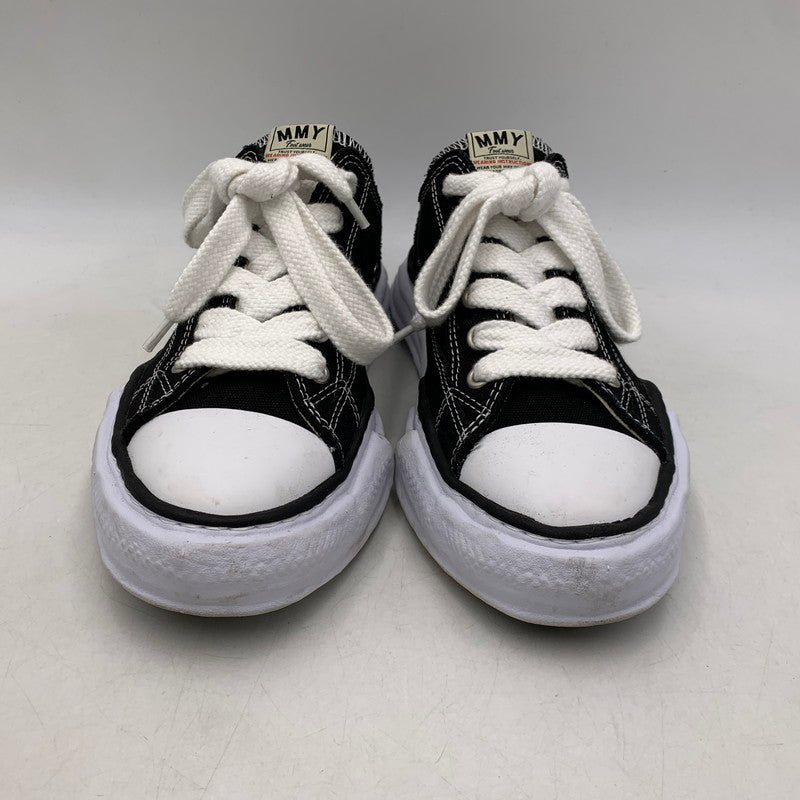 【中古品】【メンズ/レディース】 MAISON MIHARA YASUHIRO メゾンミハラヤスヒロ A01FW702 PETERSON ORIGINAL SOLE CANVAS LOWCUT SNEAKER ピーターソン オリジナル ソール キャンバス ローカット スニーカー シューズ 靴 162-260703-ya-05-izu サイズ：41 カラー：ブラック 万代Net店