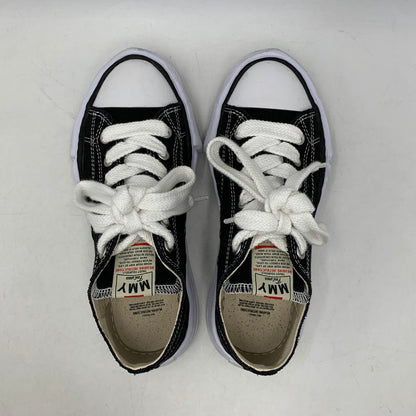 【中古品】【メンズ/レディース】 MAISON MIHARA YASUHIRO メゾンミハラヤスヒロ A01FW702 PETERSON ORIGINAL SOLE CANVAS LOWCUT SNEAKER ピーターソン オリジナル ソール キャンバス ローカット スニーカー シューズ 靴 162-260703-ya-05-izu サイズ：41 カラー：ブラック 万代Net店