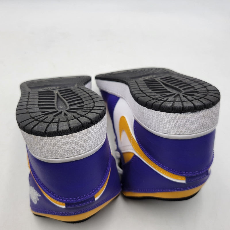 【中古品】【レディース】 NIKE ナイキ AIR JORDAN 1 MID (GS) DR8423-517 エア ジョーダン 1 MID GS スニーカー シューズ 靴 166-260708-as-12-izu サイズ：23.5cm カラー：DARK CONCORD/TAXI-WHITE-BLACK 万代Net店
