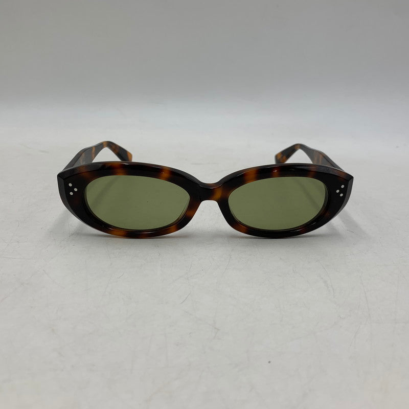 【中古品】【メンズ/レディース】 AUTHEN AUTHEN オーセン オーセン AA54822 OVAL CAT EYE オーバル キャットアイ サングラス 203-260703-ya-03-izu サイズ：53口18-145 カラー：茶系 万代Net店