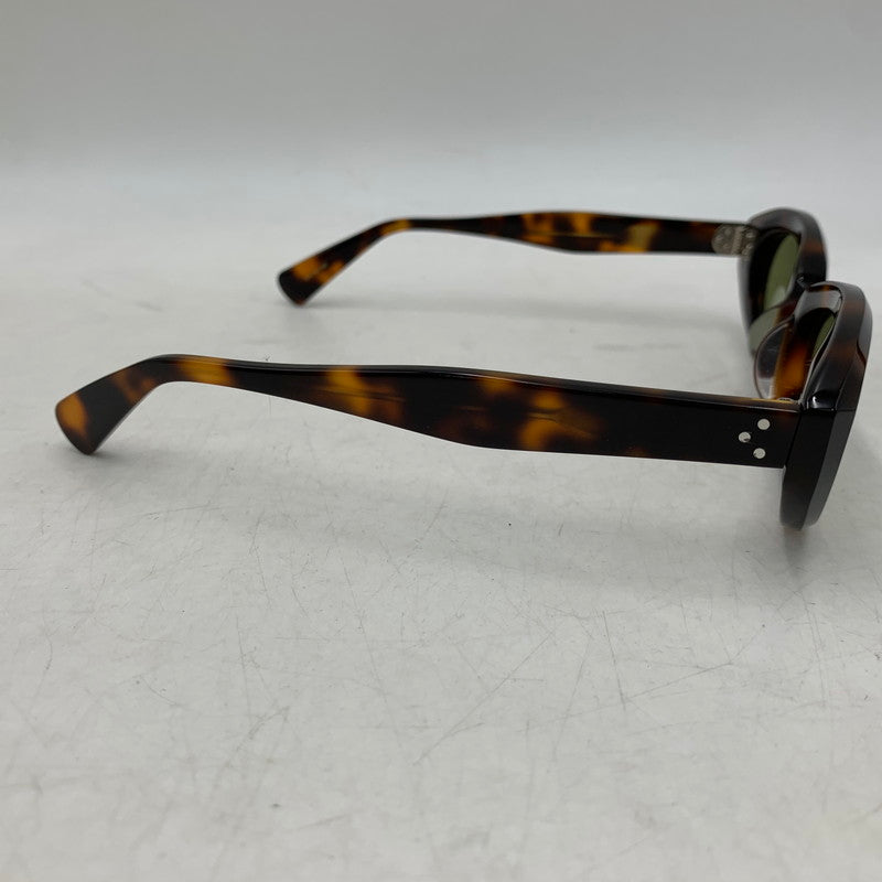 【中古品】【メンズ/レディース】 AUTHEN AUTHEN オーセン オーセン AA54822 OVAL CAT EYE オーバル キャットアイ サングラス 203-260703-ya-03-izu サイズ：53口18-145 カラー：茶系 万代Net店