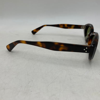 【中古品】【メンズ/レディース】 AUTHEN AUTHEN オーセン オーセン AA54822 OVAL CAT EYE オーバル キャットアイ サングラス 203-260703-ya-03-izu サイズ：53口18-145 カラー：茶系 万代Net店
