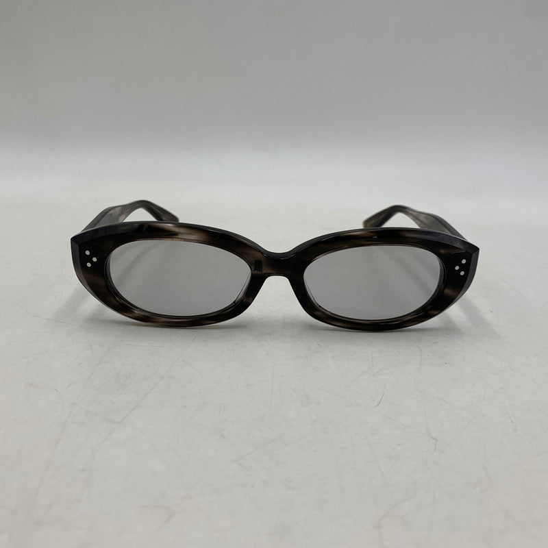 【中古品】【メンズ/レディース】 AUTHEN AUTHEN オーセン オーセン AA54822 OVAL CAT EYE オーバル キャットアイ サングラス 203-260703-ya-02-izu サイズ：53口18-145 カラー：ブラック系 万代Net店