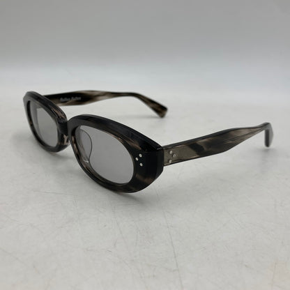 【中古品】【メンズ/レディース】 AUTHEN AUTHEN オーセン オーセン AA54822 OVAL CAT EYE オーバル キャットアイ サングラス 203-260703-ya-02-izu サイズ：53口18-145 カラー：ブラック系 万代Net店