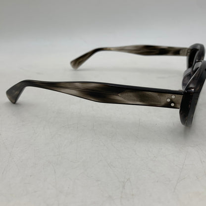 【中古品】【メンズ/レディース】 AUTHEN AUTHEN オーセン オーセン AA54822 OVAL CAT EYE オーバル キャットアイ サングラス 203-260703-ya-02-izu サイズ：53口18-145 カラー：ブラック系 万代Net店