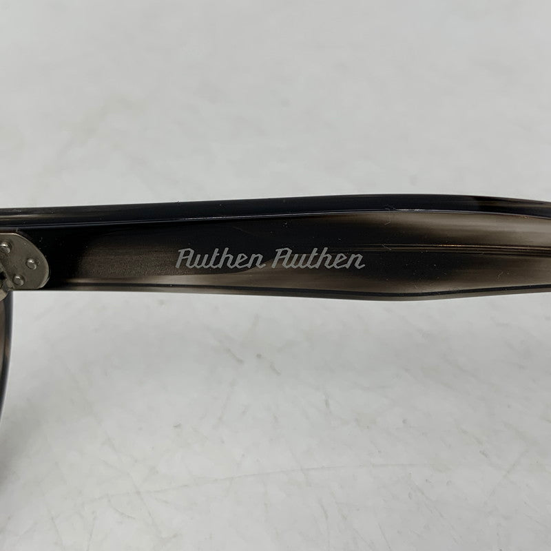【中古品】【メンズ/レディース】 AUTHEN AUTHEN オーセン オーセン AA54822 OVAL CAT EYE オーバル キャットアイ サングラス 203-260703-ya-02-izu サイズ：53口18-145 カラー：ブラック系 万代Net店