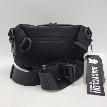 【中古美品】【メンズ/レディース】 BAICYCLON BY BAGJACK バイシクロン バイ バッグジャック 2WAY BAG BCL-133 バッグ カバン 鞄 188-260708-as-09-izu サイズ：H17×W27×D11cm カラー：ブラック 万代Net店