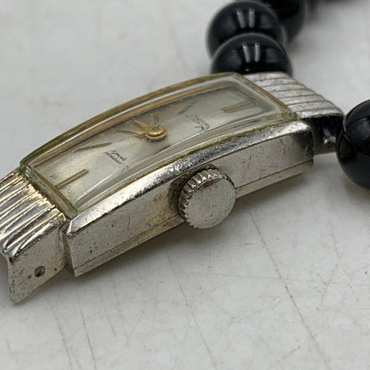 【中古品】【メンズ/レディース】 HIDAKA ヒダカ HDK-BR13 ORBIT WATCH BRACELET - ONYX オービット ウォッチ ブレスレット オニキス アクセサリー 192-260704-kh-02-izu サイズ：OS カラー：シルバー×ブラック 万代Net店