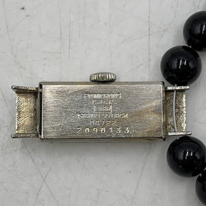 【中古品】【メンズ/レディース】 HIDAKA ヒダカ HDK-BR13 ORBIT WATCH BRACELET - ONYX オービット ウォッチ ブレスレット オニキス アクセサリー 192-260704-kh-02-izu サイズ：OS カラー：シルバー×ブラック 万代Net店