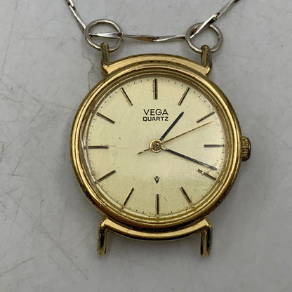 【中古品】【メンズ/レディース】 HIDAKA ヒダカ HDK-NE09 TINY WATCH NECKLACE ウォッチ ネックレス アクセサリー 192-260704-kh-03-izu サイズ：OS カラー：シルバー×ゴールド 万代Net店