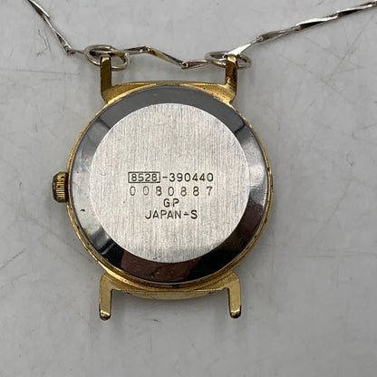 【中古品】【メンズ/レディース】 HIDAKA ヒダカ HDK-NE09 TINY WATCH NECKLACE ウォッチ ネックレス アクセサリー 192-260704-kh-03-izu サイズ：OS カラー：シルバー×ゴールド 万代Net店
